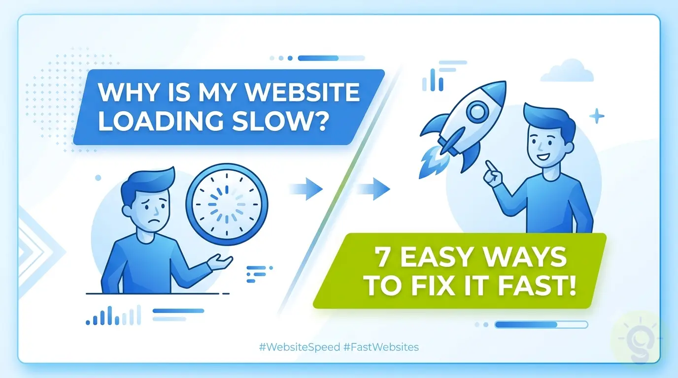 Why is My Website Loading Slow? 7 Easy Ways to Fix It Fast